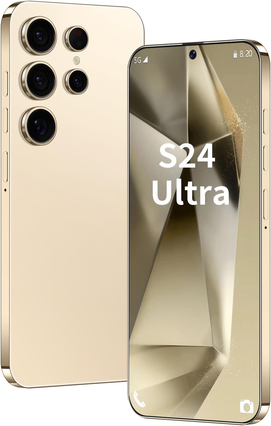 S24 Ultra Unlocked Phone with 108MP Camera and 6800mAh Battery