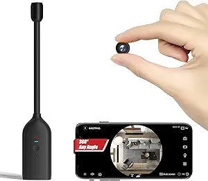 Panoramic Hidden Camera with 1080P Motion Detection Features
