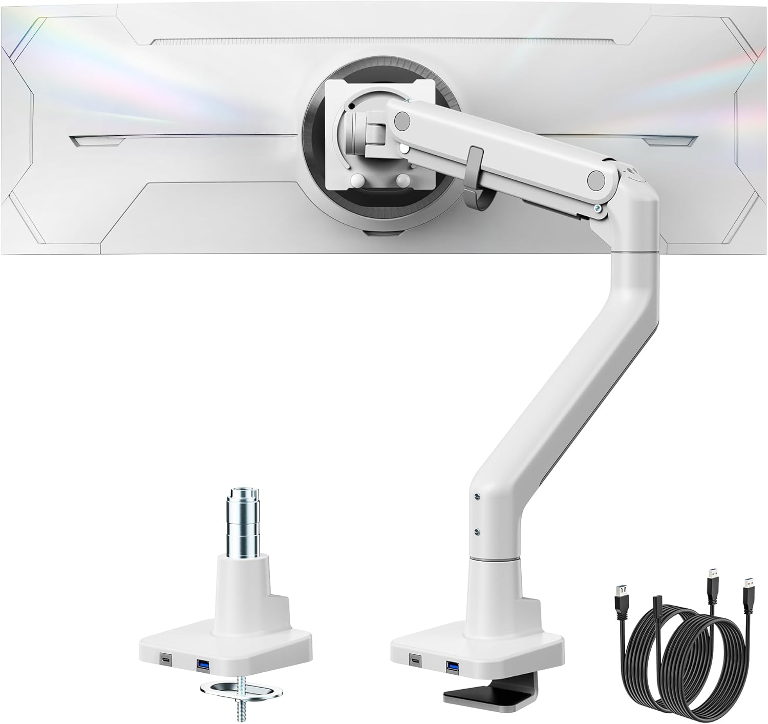 monTEK Ultrawide Monitor Arm for 17 to 57 Inch Screens