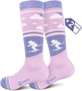 RIOROO Kids Merino Wool Ski Socks - Winter Warmth!