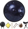 Handpan 22 in D Minor Kurd 9 Notes Drum Instrument - Rich, Resonant