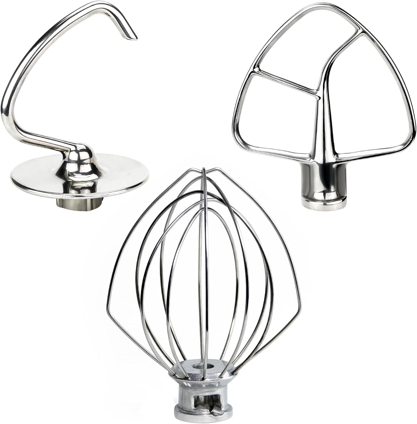 Funmit Mixers Accessories Stainless Steel Attachments Set for Kitchen