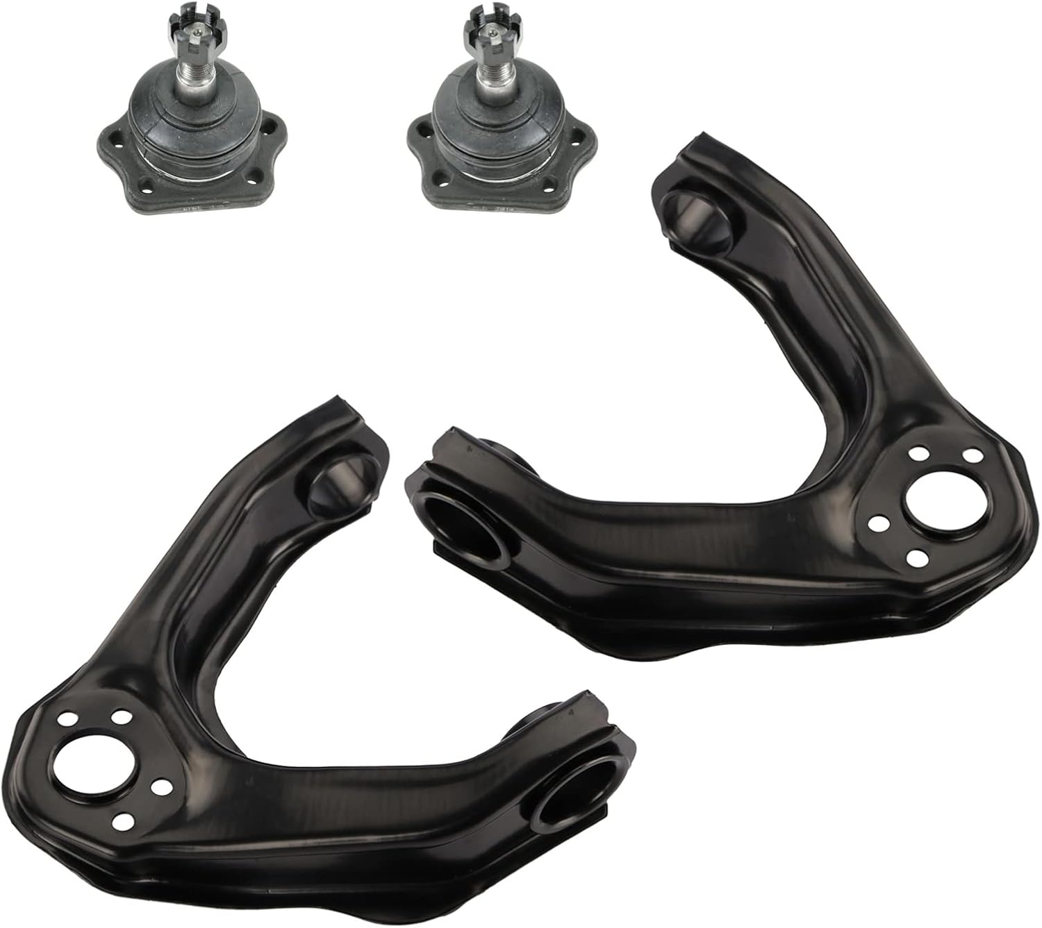 TRQ Front Upper Control Arm Set for 1986-1997 Nissan Pickup