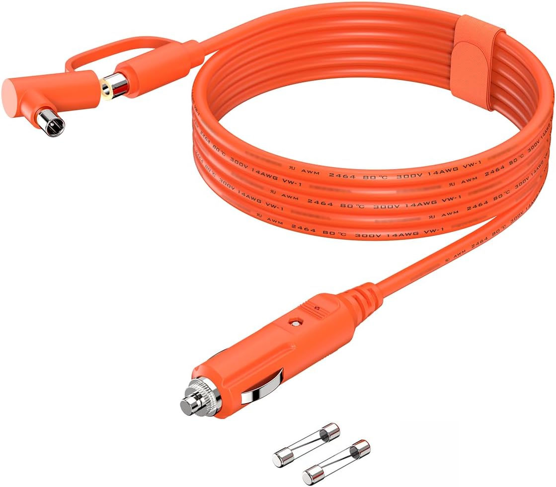 High-Powered Car Charger for Power Stations - Tonton
