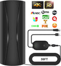 2024 Upgraded Digital TV Antenna 1200+ Miles Range - Indoor 4K 1080p