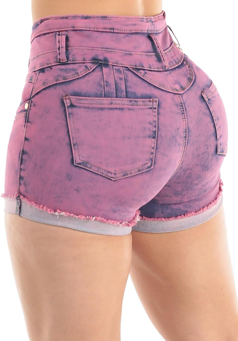 Moda Xpress Butt Lifting Denim Shorts for Women - Stylish Fit