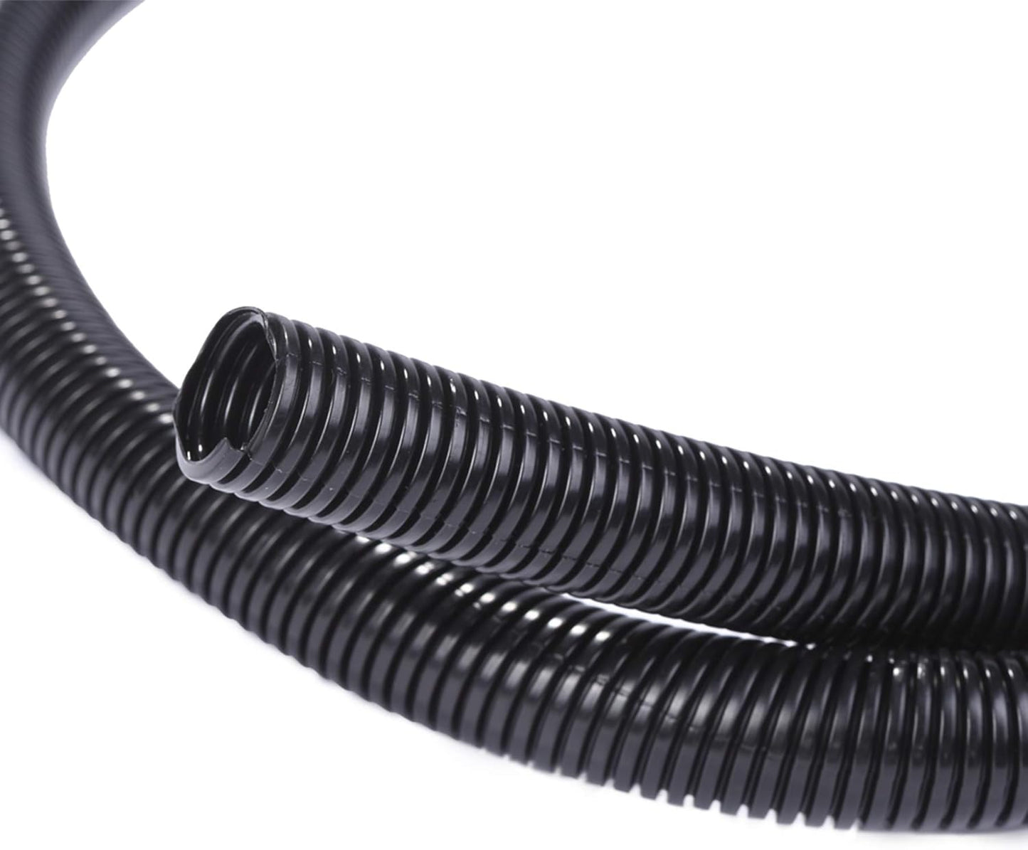 Alex Tech 50ft Split Wire Loom Tubing - Durable Black Protection