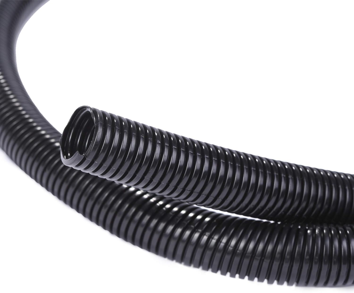 Alex Tech 50ft Split Wire Loom Tubing - Durable Black Protection