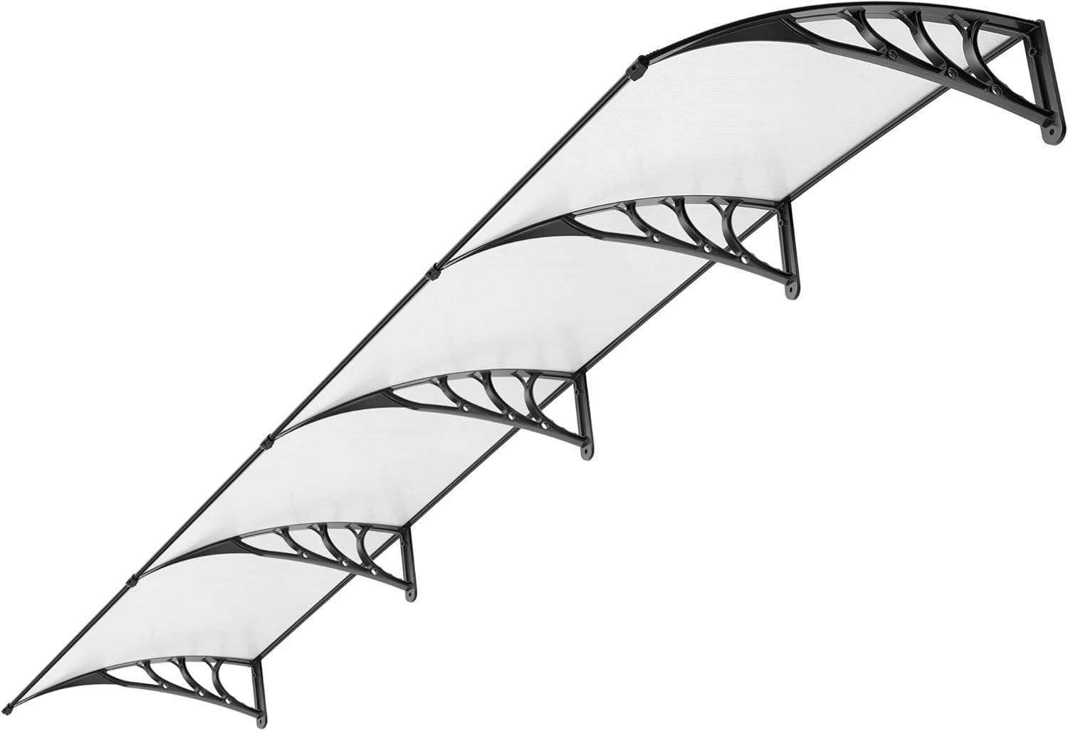 VIVOHOME Polycarbonate Window Door Awning Canopy for Protection