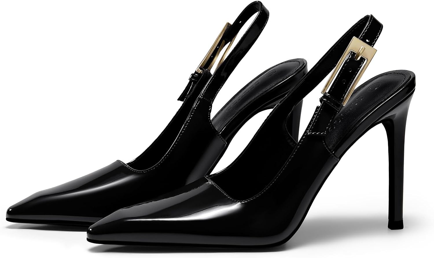 Coutgo Women's Slingback High Heels for Elegant Style