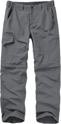 Mens Hiking Convertible Pants - Lightweight Quick Dry Outdoor Pants