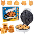 CucinaPro Mini Waffle Maker - 7 Unique Shapes - Electric Nonstick - Fun Breakfast!