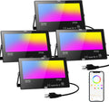 LED Flood Light Outdoor 800W Equivalent 8000LM - Smart RGB Color