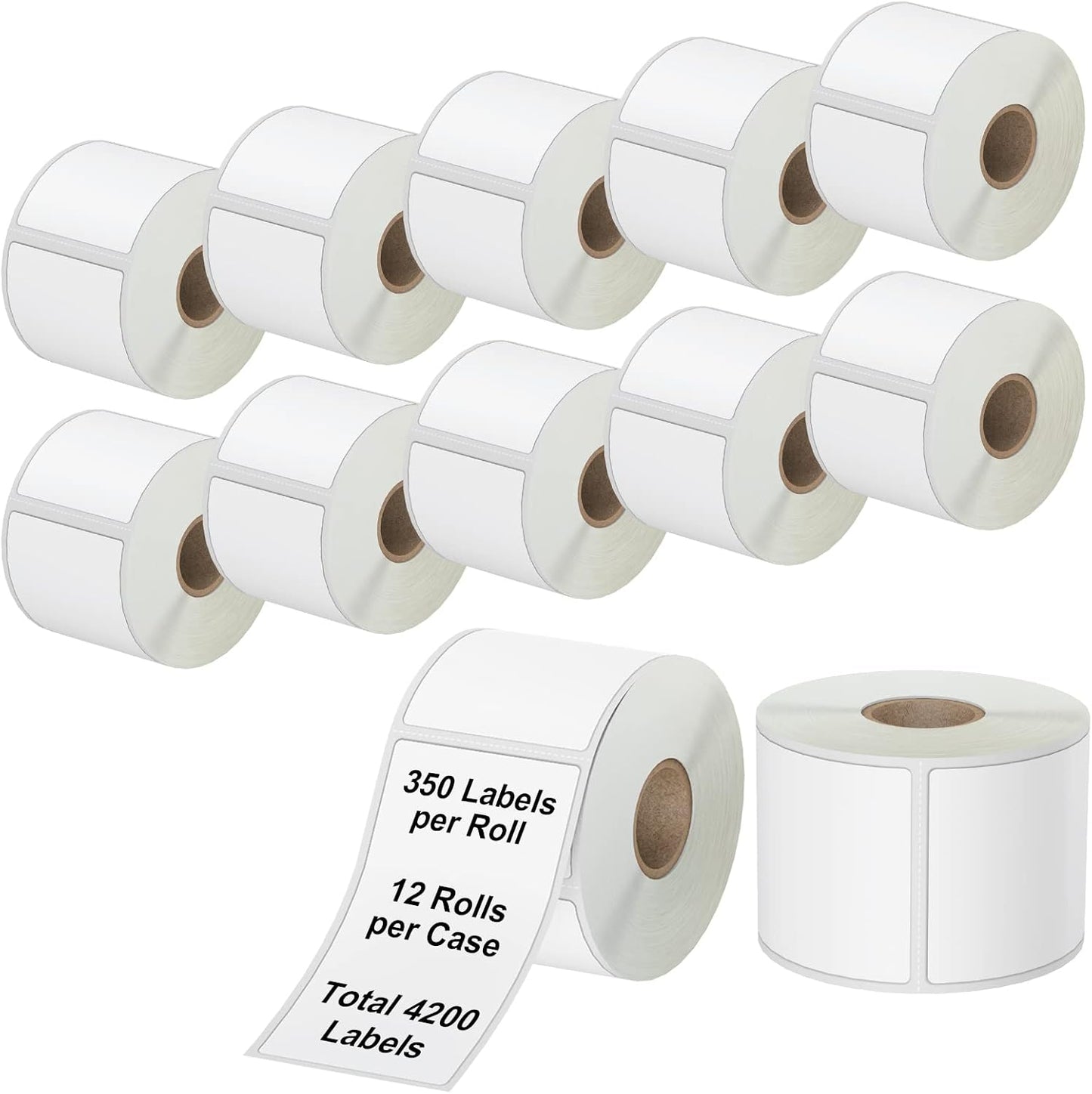 Direct Thermal Label 2.25in x 4in Shipping Labels for Printing
