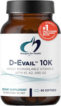 Vitamin D3 10,000 IU with K1 K2 & GG - High Absorption