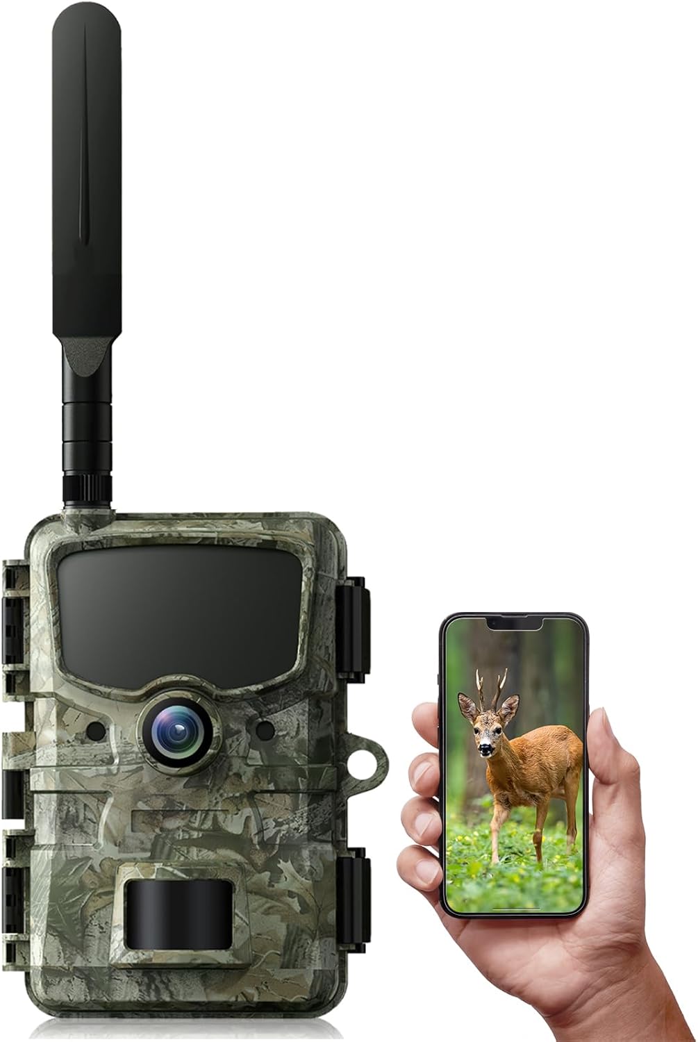 4G LTE Trail Camera: Send Pics to Phone! 