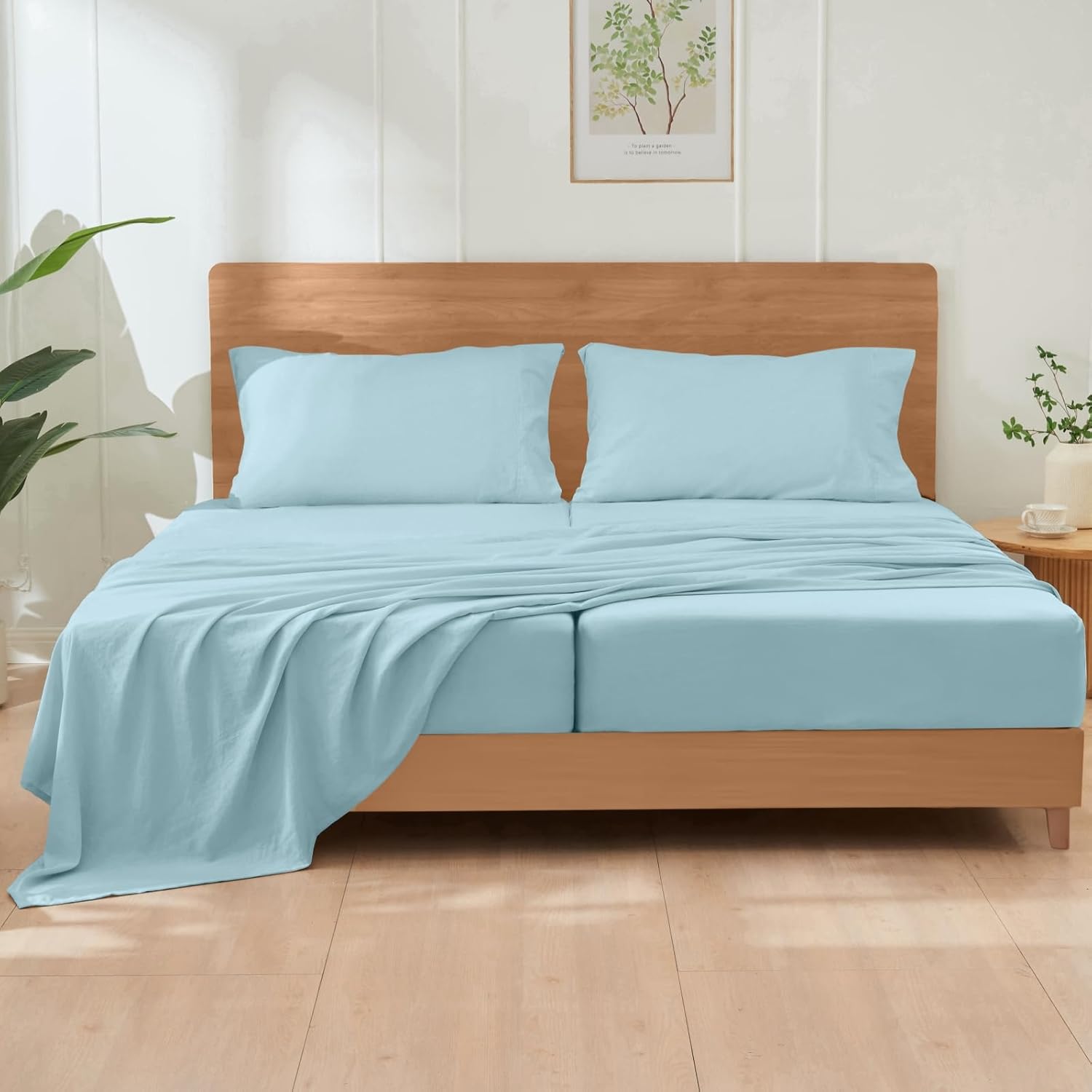 GOKOTTA Split King Sheets Set - Soft, Breathable, Durable Design