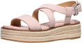 Womens Lynn Espadrille Sandal - Washed Denim Jute Platform