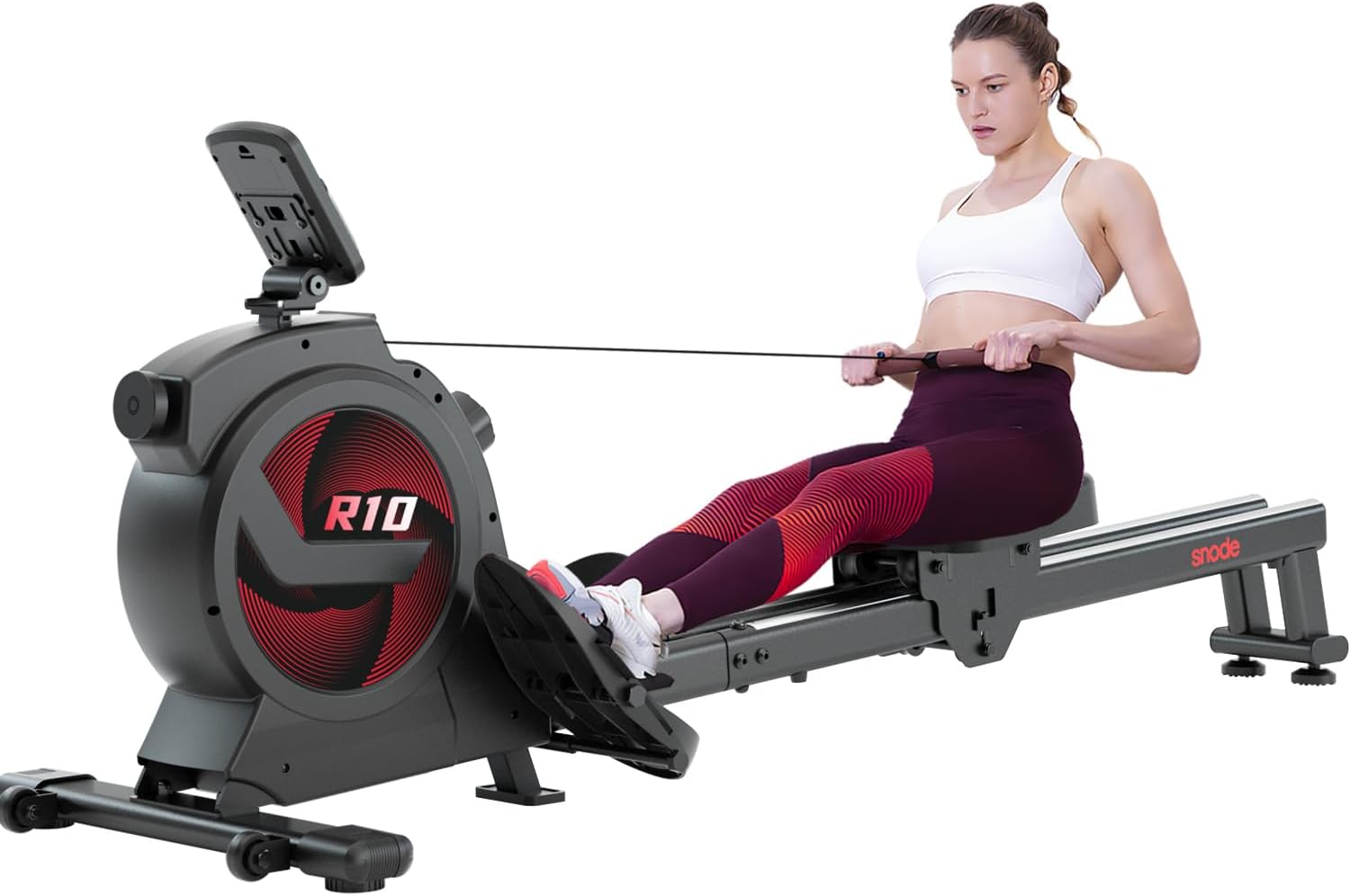 SNODE Home Rowing Machine: Sturdy 350lb Capacity