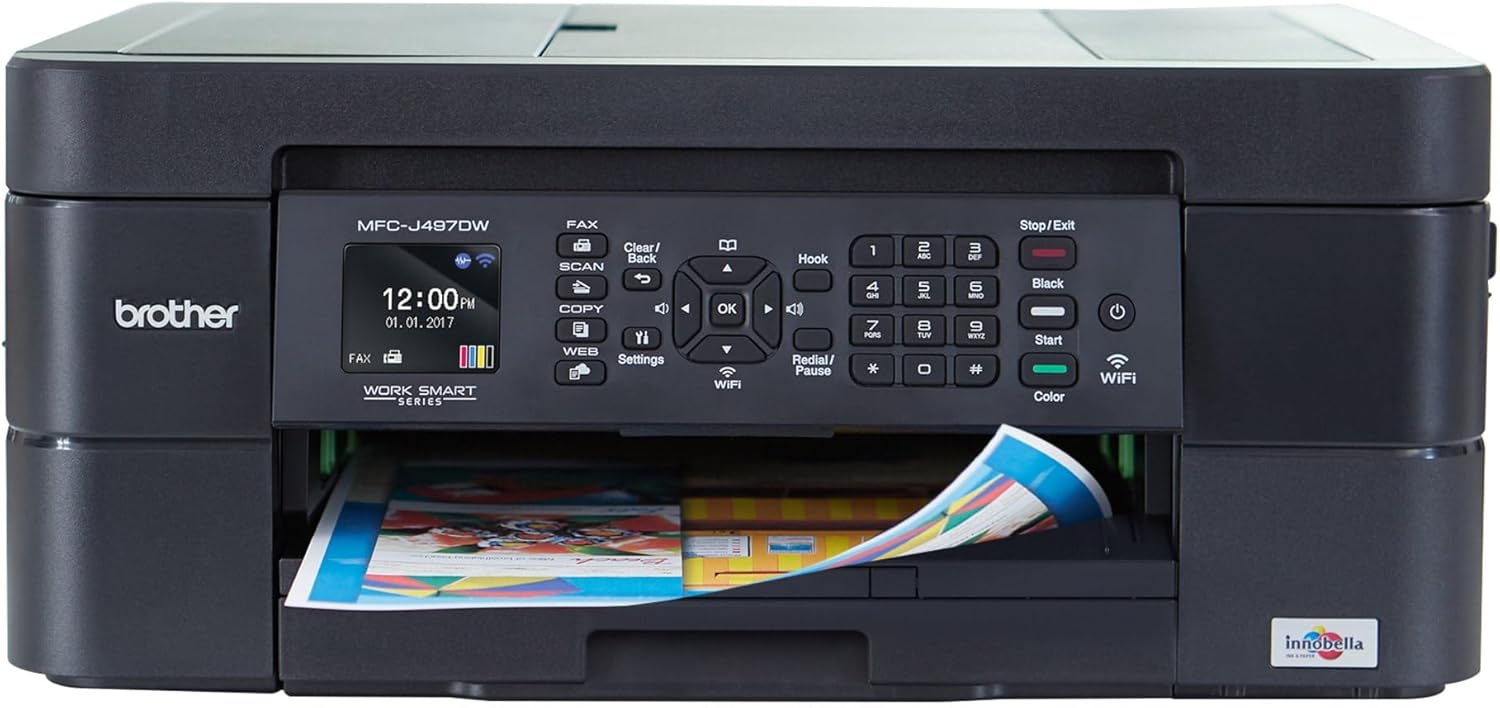 Brother Color Inkjet Printer - Desktop Efficiency – GearMustHave
