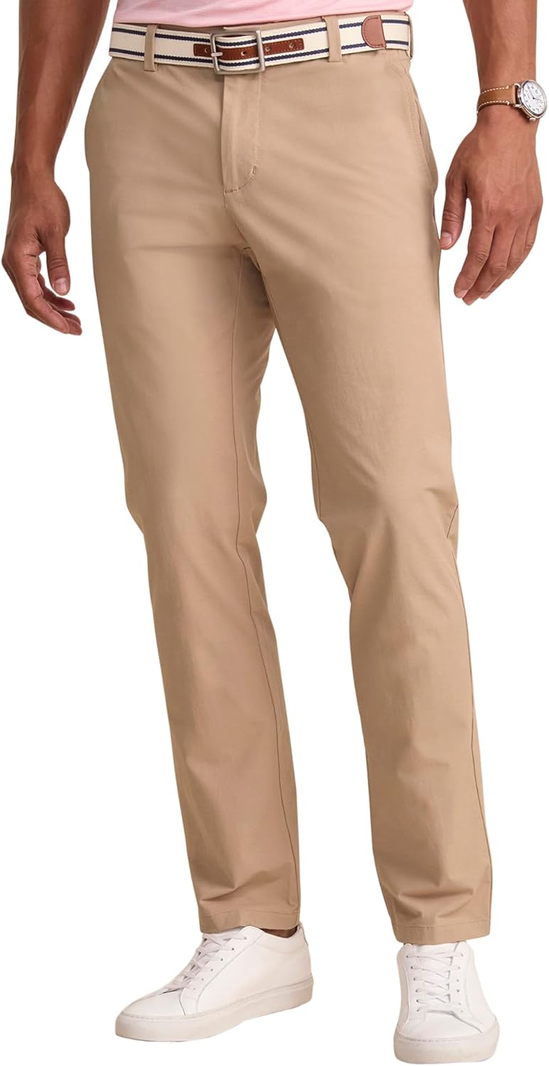 Vineyard Vines Mens On-The-Go Pants for Ultimate Comfort