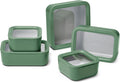 Glass Food Storage Container Set - 13pc Sage for Easy Organization