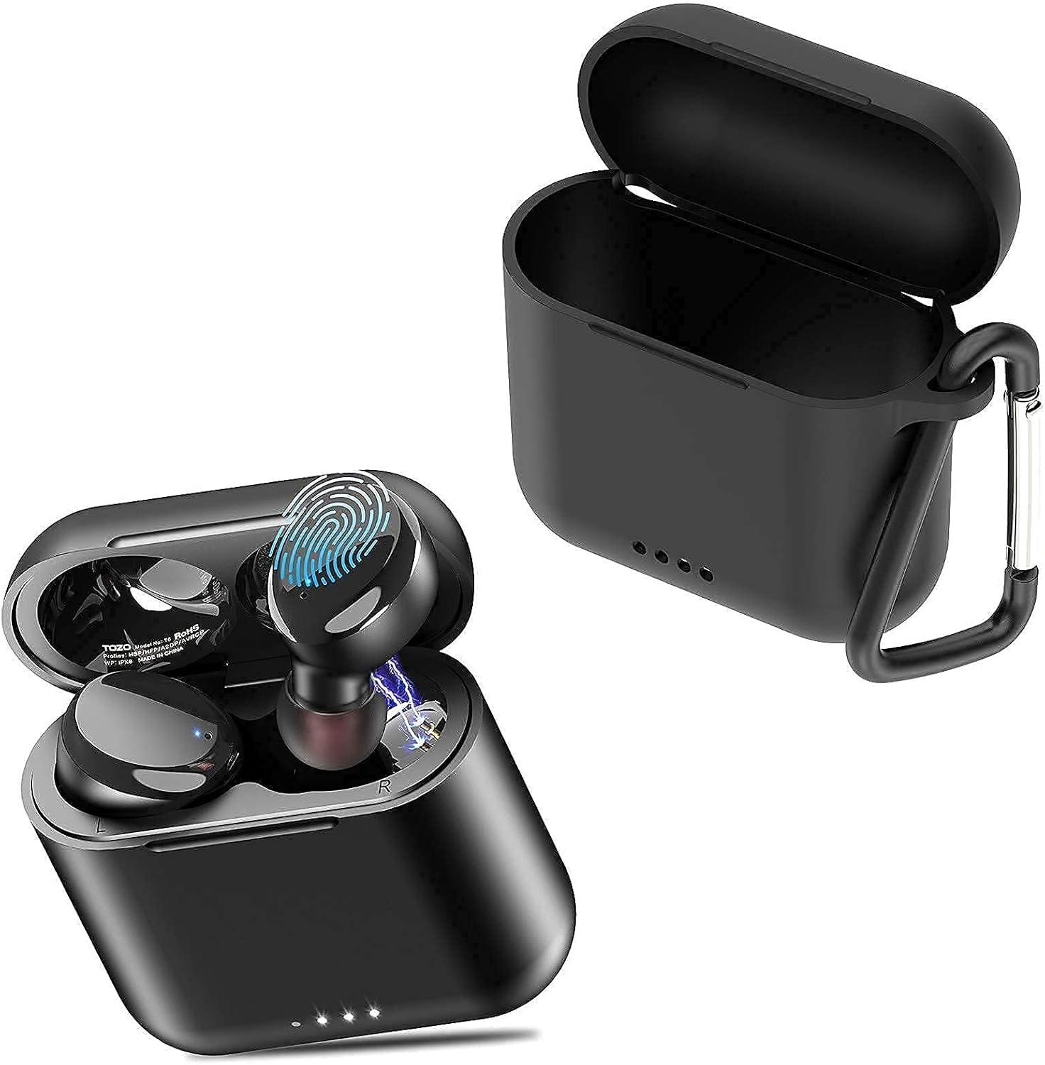 TOZO T6 Wireless Earbuds + Protective Case