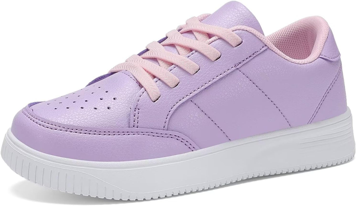 Lightweight Breathable Knit Athletic Running Sneakers for Kids