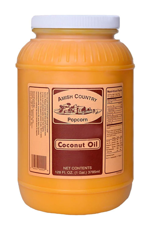Amish Country Popcorn Coconut Oil - Non-GMO, Gluten Free Delight