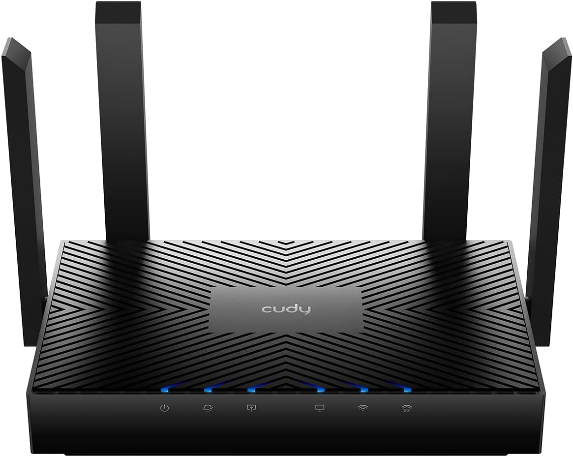Cudy AX3000 WiFi 6 Router: Fast Dual Band Gigabit Internet