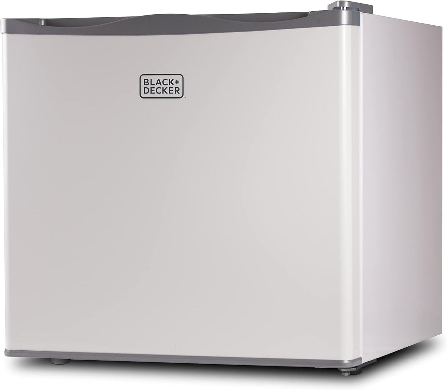 Compact Upright Freezer with Full-Width Wire Shelf for Storage