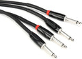 Roland Black Series Interconnect Cable Dual 1/4-in to Dual 1/4-in 15