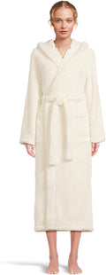 UGG womens Aarti Long Hooded Lounge Robe - Full-Length Plush Comfort
