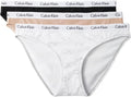 Calvin Klein Women's Carousel Logo Cotton Stretch Bikini Panties Shoes