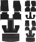 3W Floor Mats & Cargo Liner Full Set for Jeep Grand Cherokee L 6-Seat