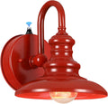 Dusk to Dawn Gooseneck Barn Light Fixture - Auto Sensor Outdoor