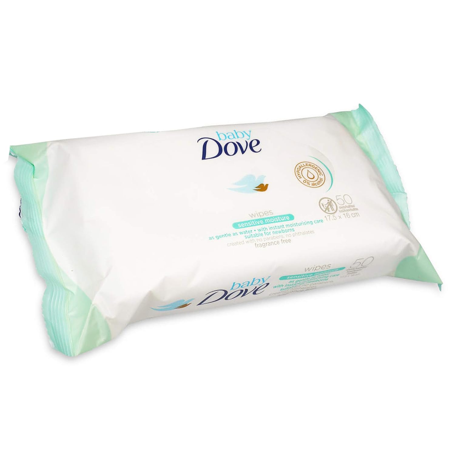 Dove Baby Wipes x3 - Gentle Sensitive Moisture