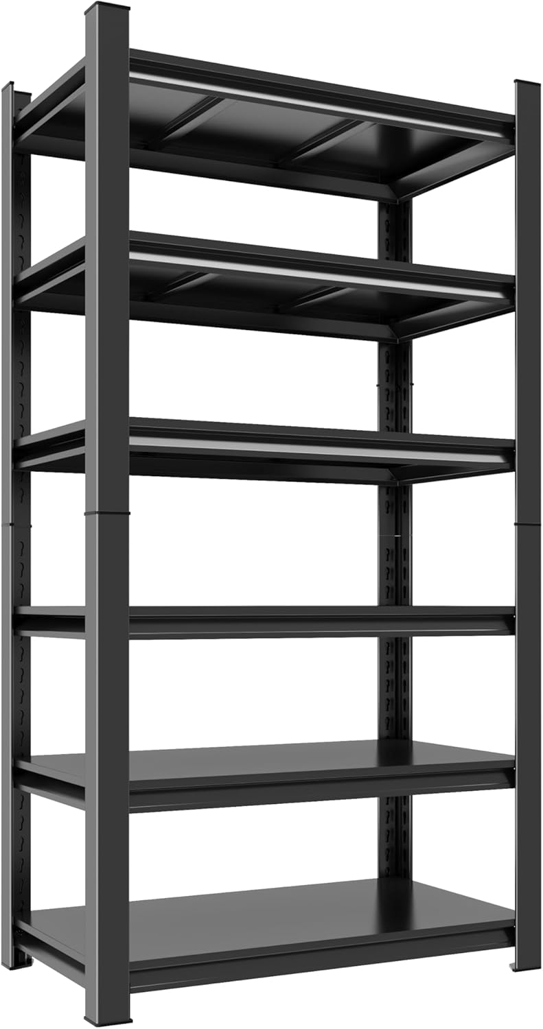 Heavy Duty Metal Garage Shelving Unit for Tools and Equipment