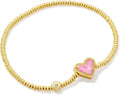 Kendra Scott Ari Heart Stretch Bracelet - Easy Stackable Heart