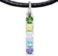 PRIDE Fashion Flags Pendant Necklace - Subtle LGBTQ+ Sterling Silver 0