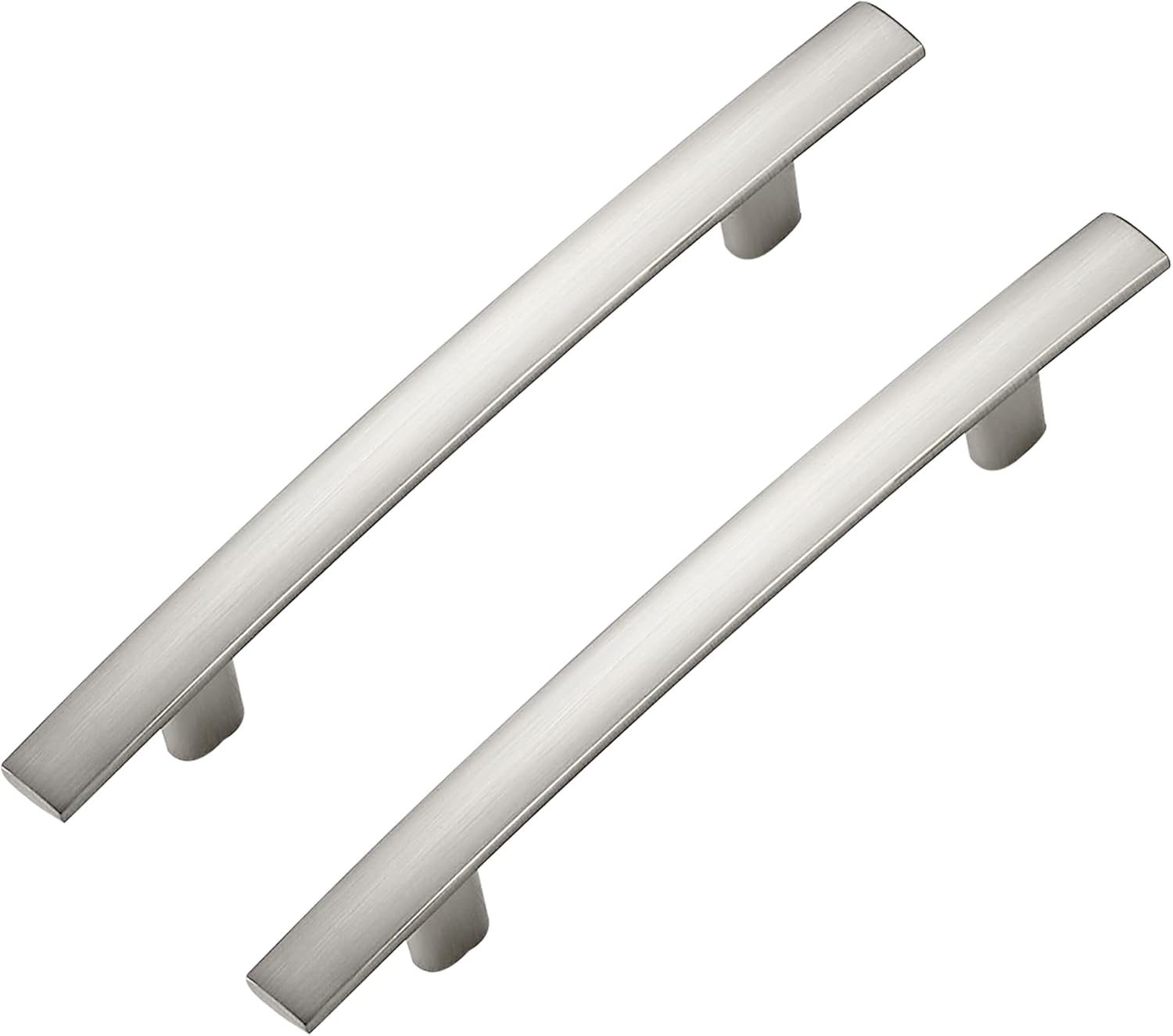 25 Pack Curved Cabinet Pulls with 3.75 in Hole Center for Kitchen
