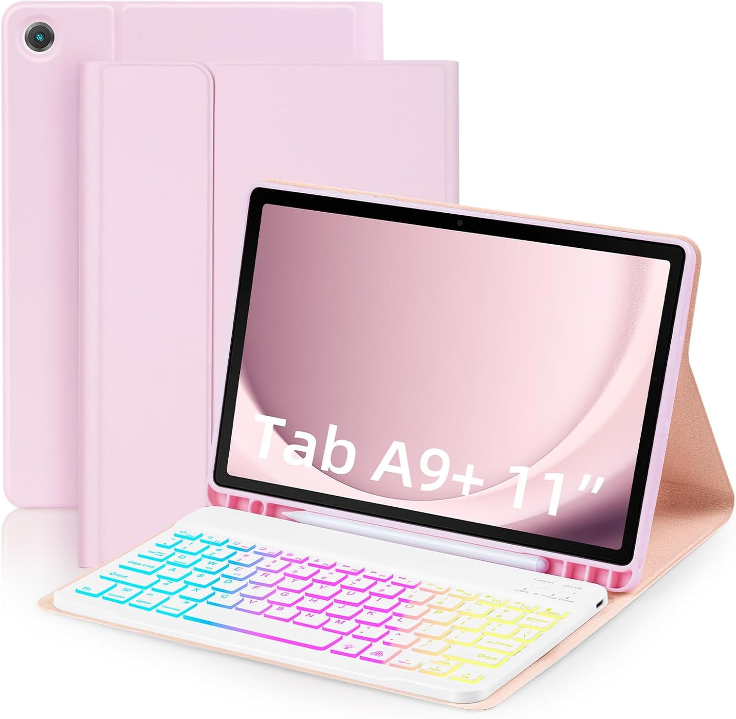 Case with Keyboard for Samsung Galaxy Tab A9 Plus 11 inch
