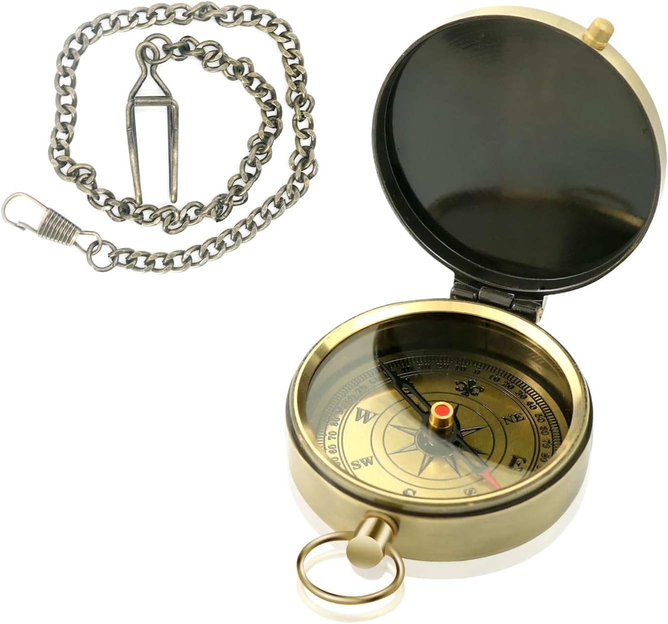 Portable Survival Compass - Navigate with Ease!