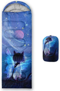 Axolotl Unicorn Sleeping Bag for Kids - Lightweight & Warm