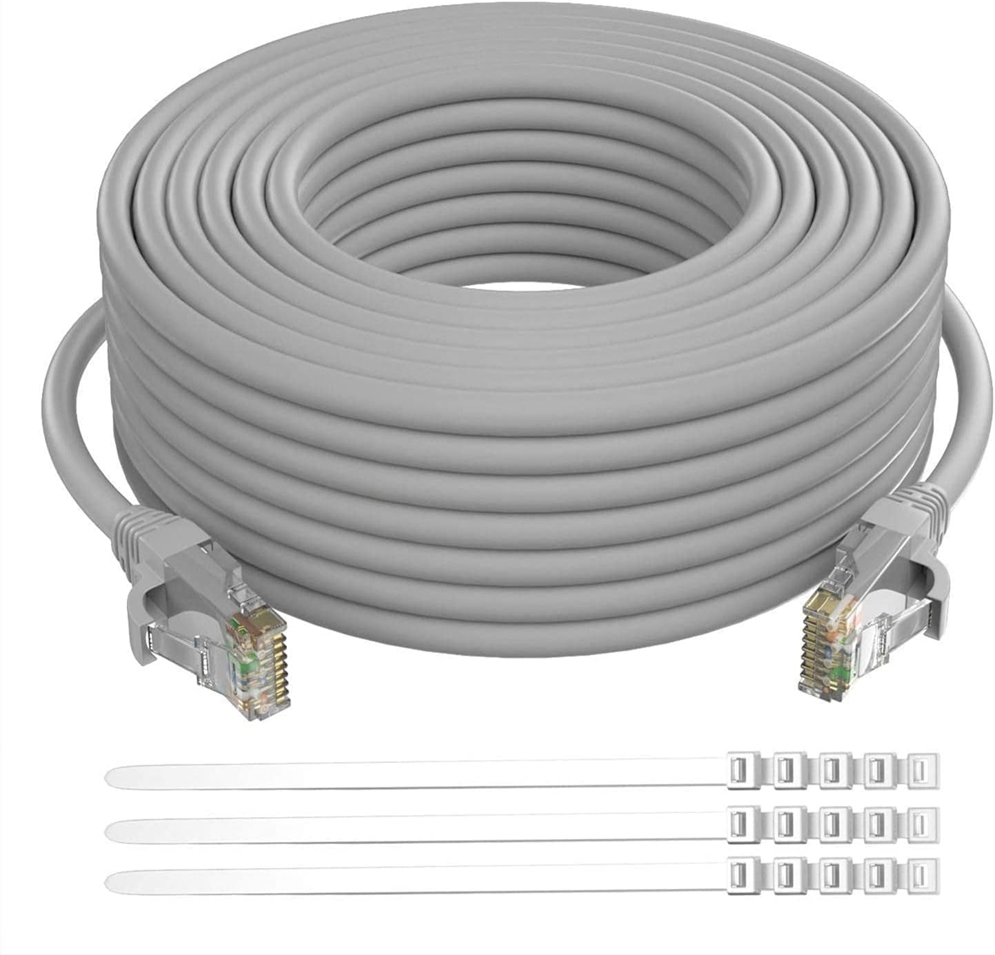 Adoreen Cat 6 Ethernet Cable 300 Ft for Fast Gaming and Streaming