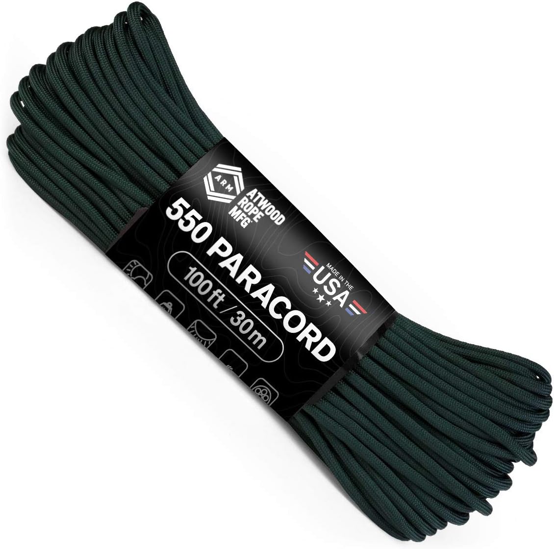 USA-Made 550 Paracord: Ultimate Survival Gear