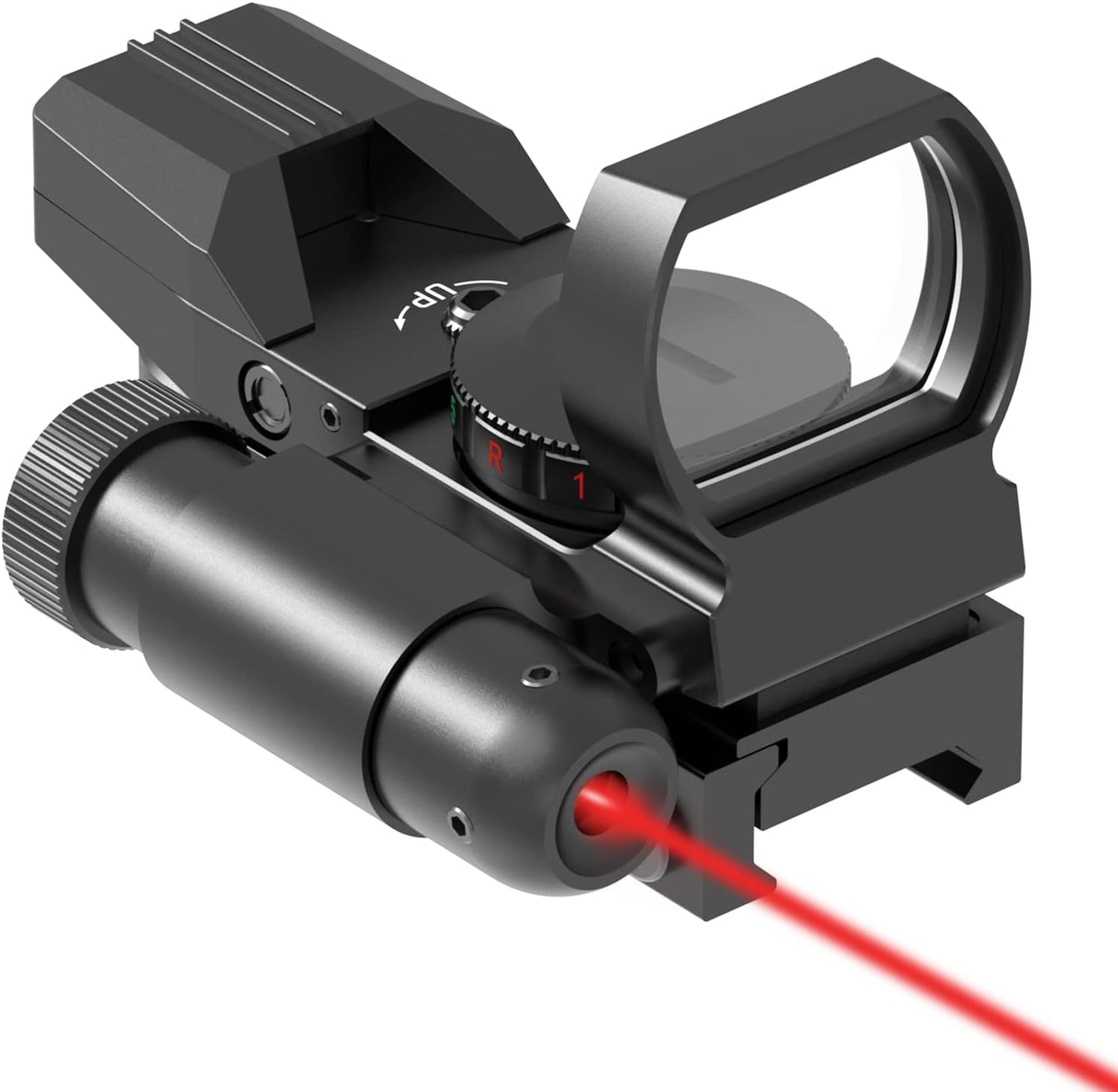 Feyachi Reflex Sight with Integrated Red Green Laser Optics