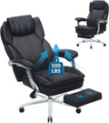 Big and Tall Office Chair with Footrest - Ergonomic High Back Comfort