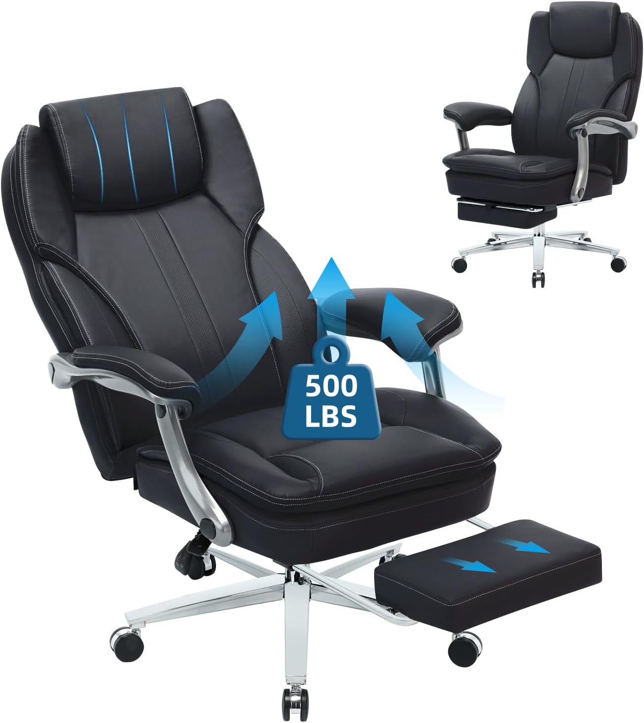 Ergonomic Reclining Office Chair for Big & Tall ~ VizysxlCorp