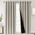 NICETOWN 100% Blackout Window Curtain Panels - True Light Blocking
